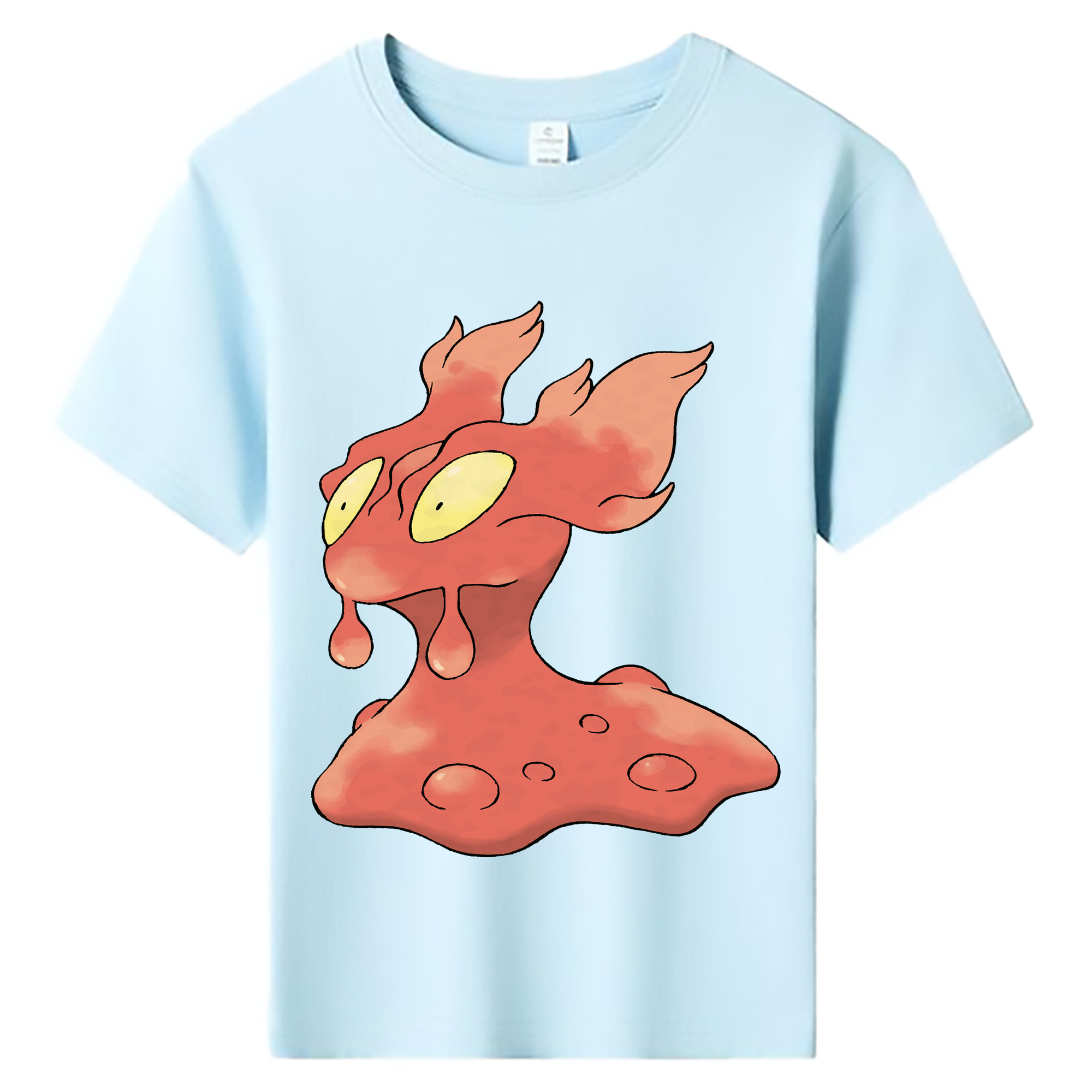 （画像用） ポケットモンスター Pokémon 綿100％キッズTシャツ（フロントプリント）